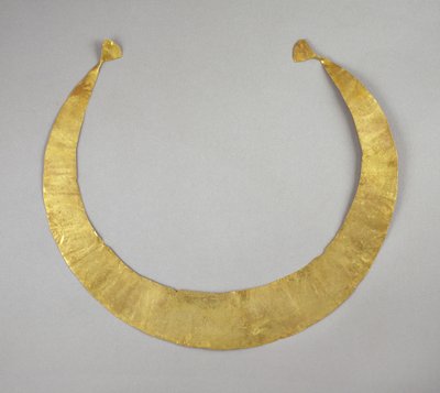 Lunula, from Cork, early Bronze Age by Prehistoric